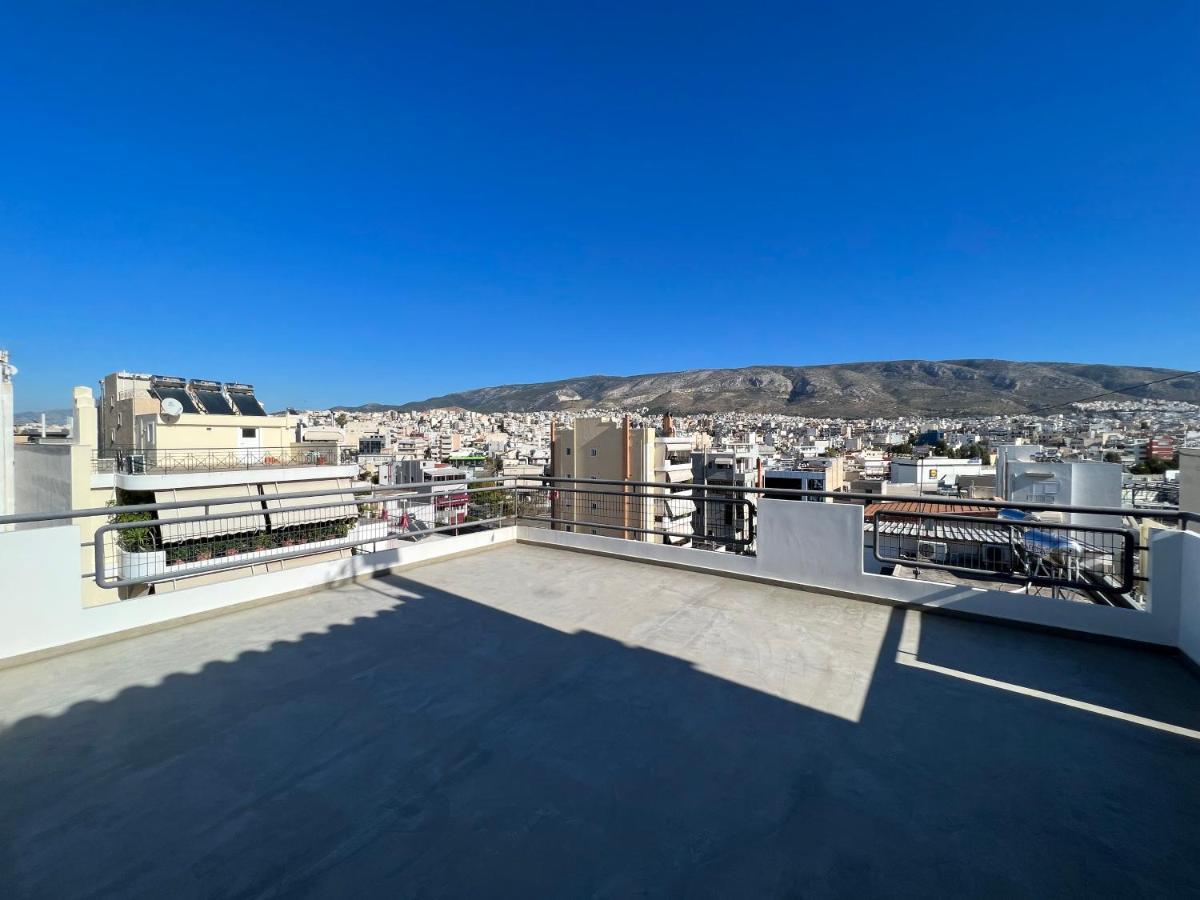 Panoramic Cityscape Maisonette In Agios Dimitrios Atenas Exterior foto