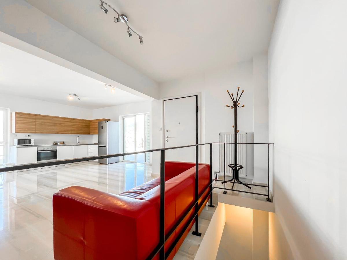 Panoramic Cityscape Maisonette In Agios Dimitrios Atenas Exterior foto